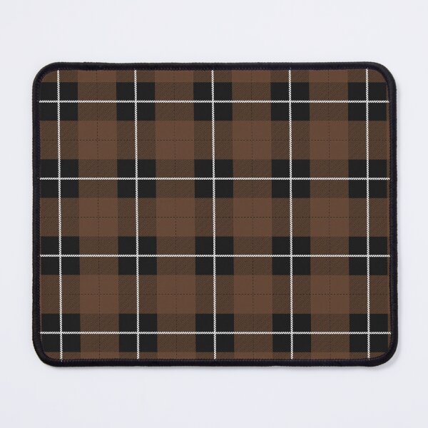 Item preview, Brown And Black Buffalo Plaid Checkered Pattern designed and sold by pattern-archive.