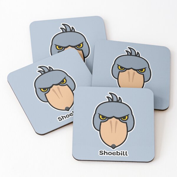 Item preview, Intense Shoebill Stork Face designed and sold by OEKAKIYASAN.
