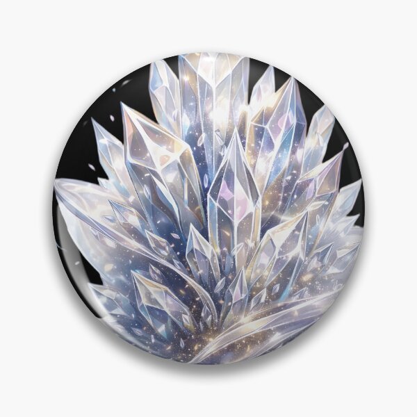 Item preview, Ethereal Diamond Crystal Cluster Stardust Nebula designed and sold by CrystalVanta.