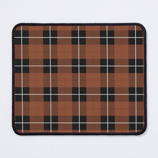 Item preview, Copper And Black Buffalo Plaid Checkered Pattern designed and sold by pattern-archive.