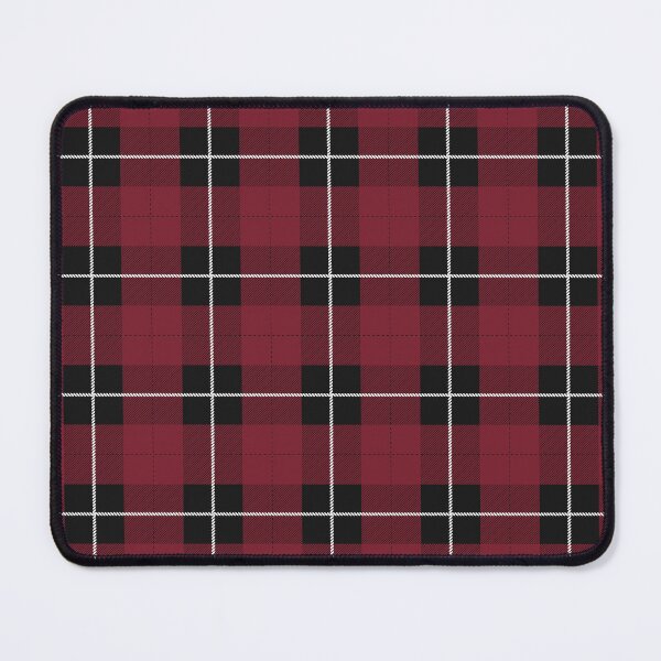 Item preview, Cranberry And Black Buffalo Plaid Checkered Pattern designed and sold by pattern-archive.