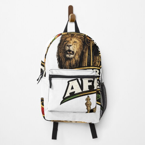 Item preview, King Rastafari standing beside two lions designed and sold by FoxstarRavas.