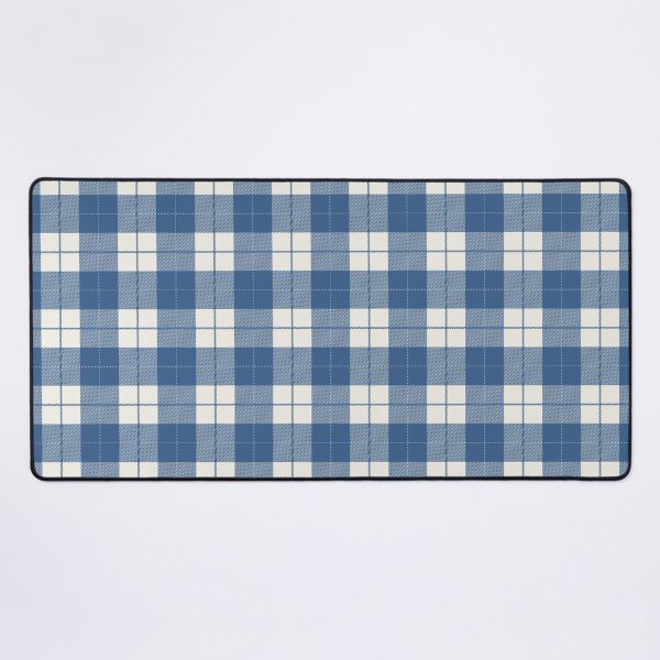 Item preview, Blue And Cream Buffalo Plaid Checkered Pattern designed and sold by pattern-archive.