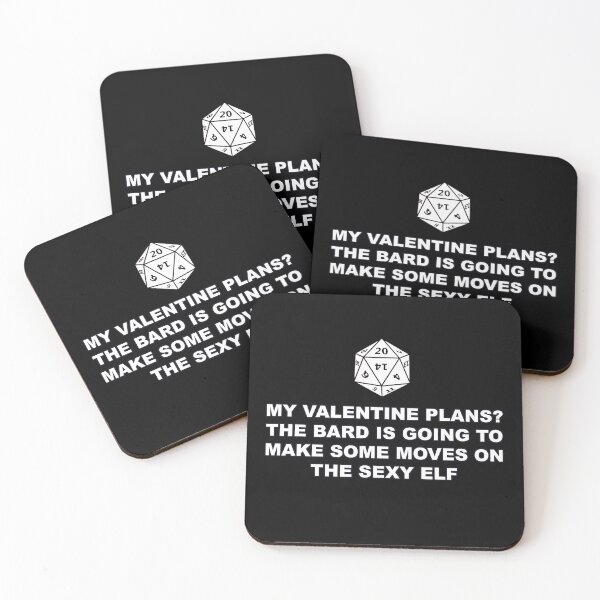 Item preview, D20 - My Valentine's Plans designed and sold by ZepoPublishing.