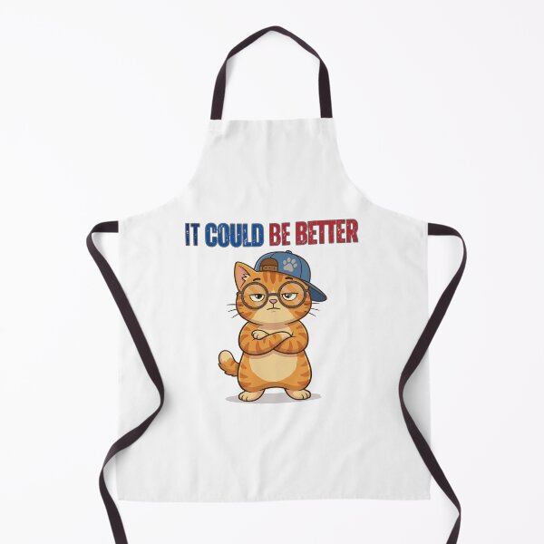 Item preview, It Could Be Better – British Dry Wit Cat Graphic Tees and Merch designed and sold by cheesenight.