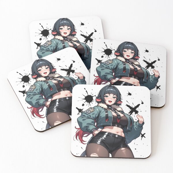 Item preview, Urban Rebel Rat Girl Anime Art designed and sold by Jimakmo.
