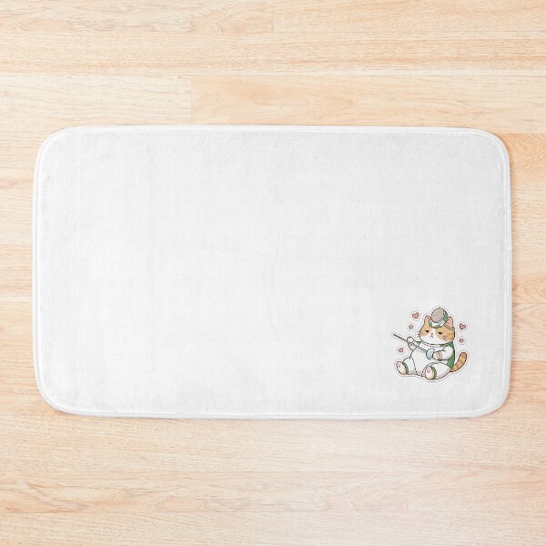 Item preview, Cute Chubby Fencing Cat Resting with Foil and Mask Vector designed and sold by NoopnyangStudio.