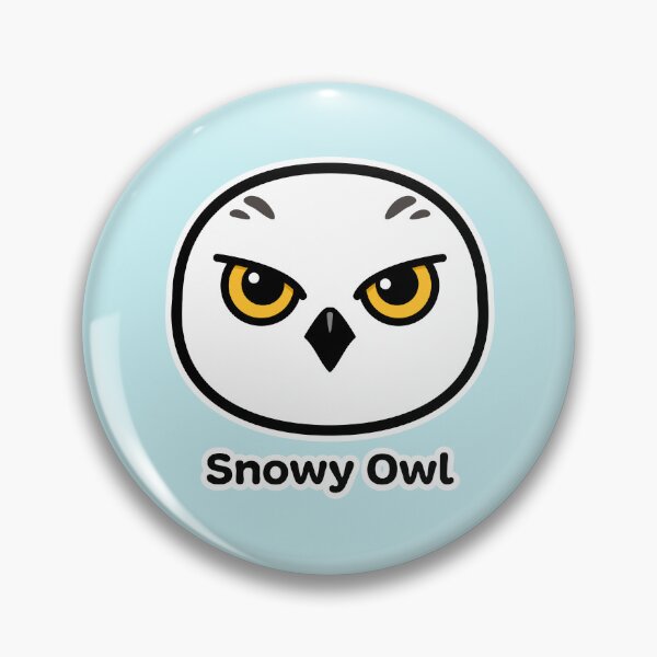 Item preview, Majestic Snowy Owl Face designed and sold by OEKAKIYASAN.
