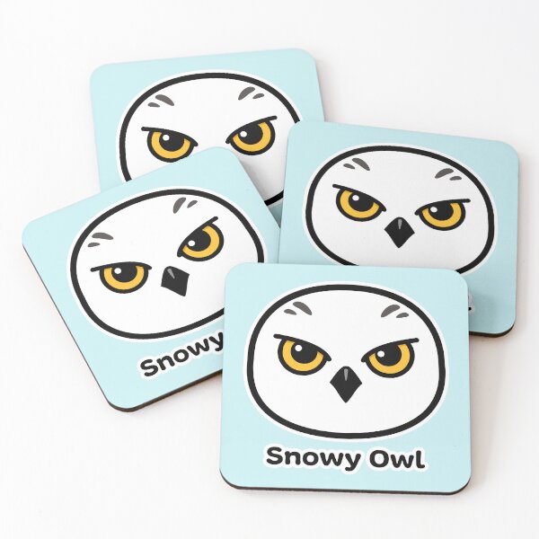 Item preview, Majestic Snowy Owl Face designed and sold by OEKAKIYASAN.