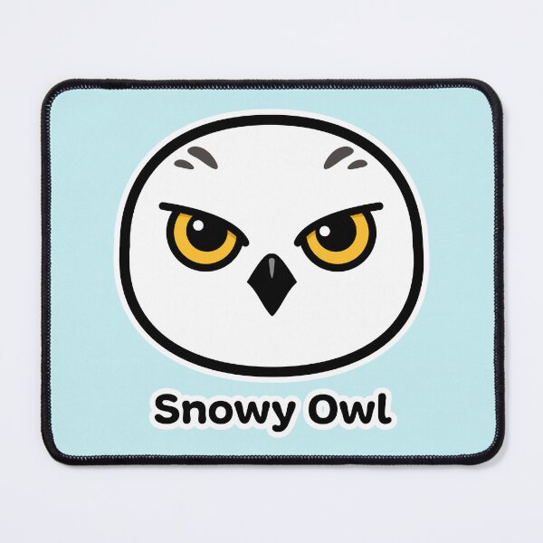 Item preview, Majestic Snowy Owl Face designed and sold by OEKAKIYASAN.
