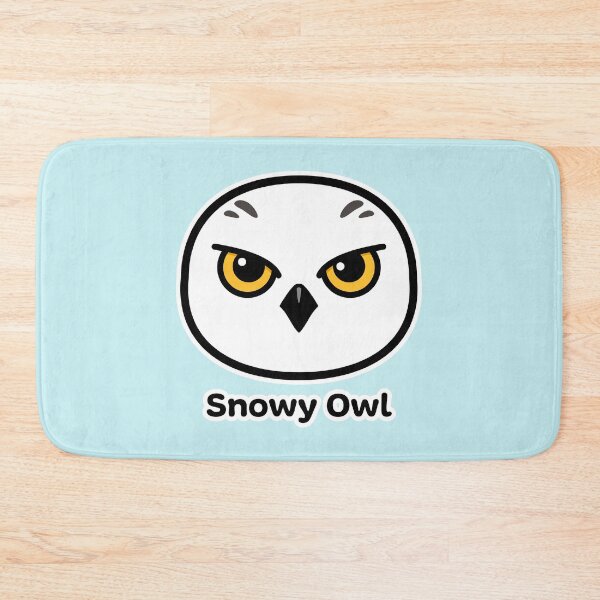 Item preview, Majestic Snowy Owl Face designed and sold by OEKAKIYASAN.