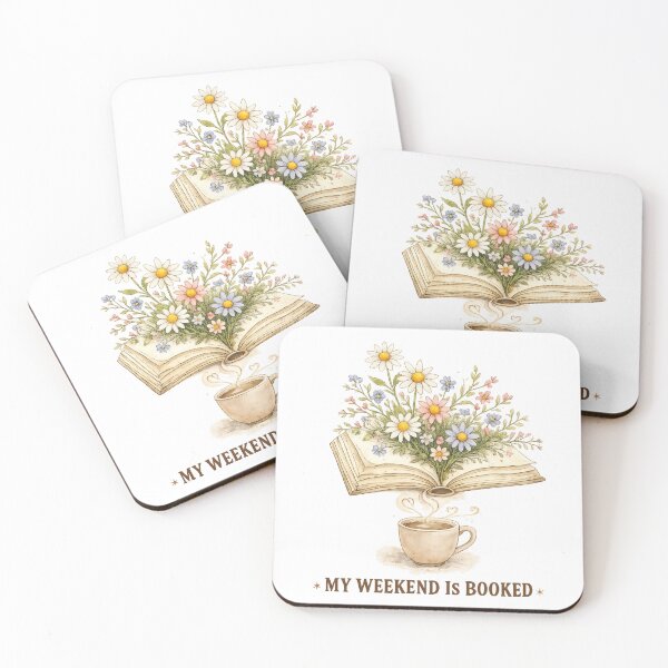 Item preview, My weekend is booked: books & flowers designed and sold by Dennis' Creative Corner.