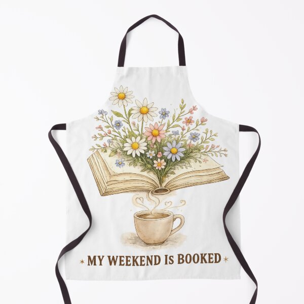 Item preview, My weekend is booked: books & flowers designed and sold by Dennis' Creative Corner.