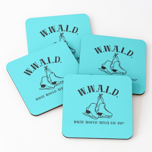 Item preview, What Would Alysa Liu Do? On Sky Blue designed and sold by AnimaliaStar.