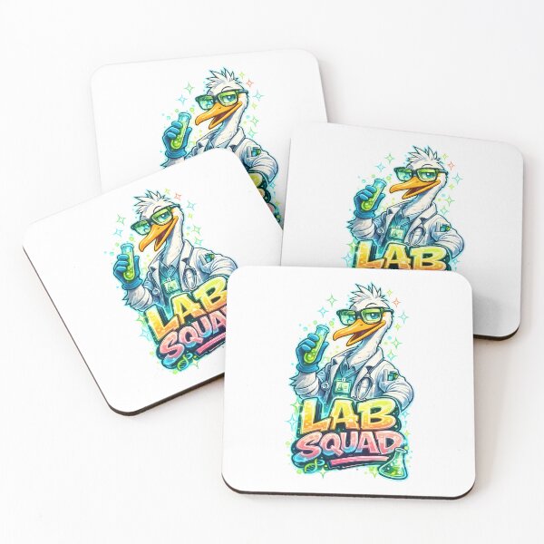 Item preview, Lab Squad – Cool Crane Medical Laboratory Scientist Neon Design designed and sold by ClinicalHubs.