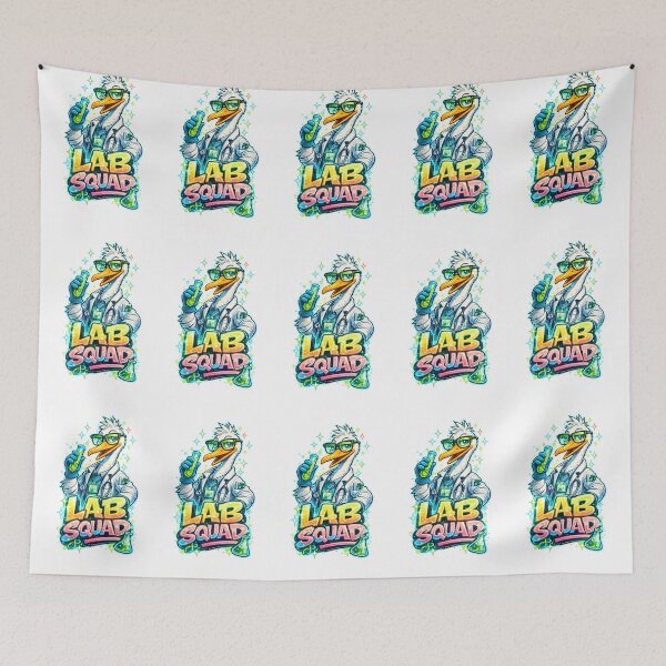 Item preview, Lab Squad – Cool Crane Medical Laboratory Scientist Neon Design designed and sold by ClinicalHubs.