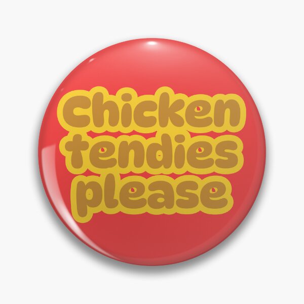 Item preview, Chicken Tendies Please – Honey Mustard Comfort Food Typography designed and sold by TheStephanieRome.