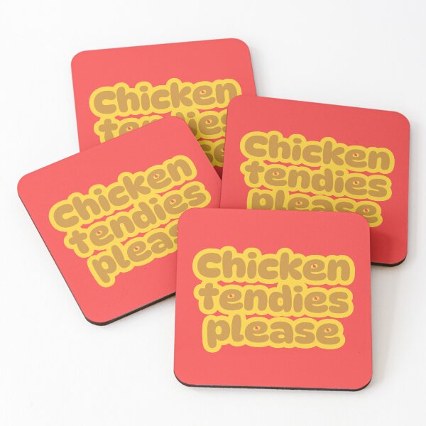 Item preview, Chicken Tendies Please – Honey Mustard Comfort Food Typography designed and sold by TheStephanieRome.