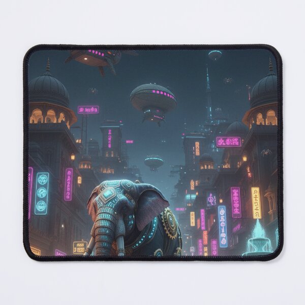 Item preview, Futuristic Maharaja Elephant designed and sold by VirtualRealPicture.