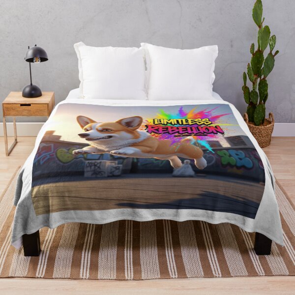 Item preview, Limitless Rebellion Corgi designed and sold by PetJoyPrintsCO.