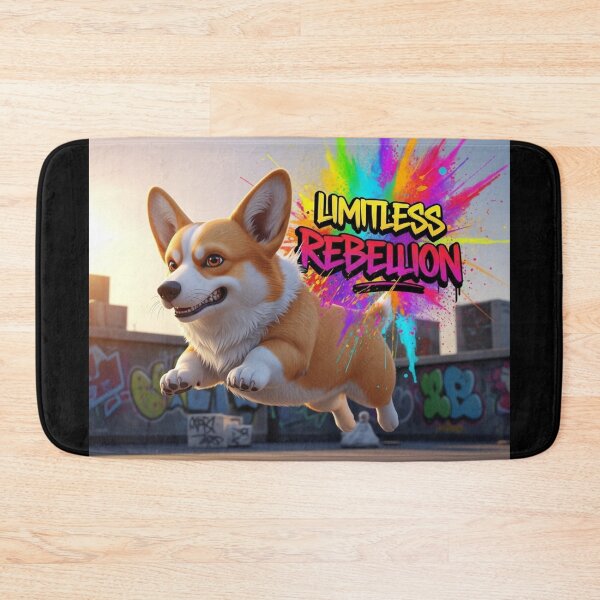 Item preview, Limitless Rebellion Corgi designed and sold by PetJoyPrintsCO.