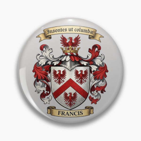 Item preview, The Francis Family Coat of Arms designed and sold by BagTown Clans.