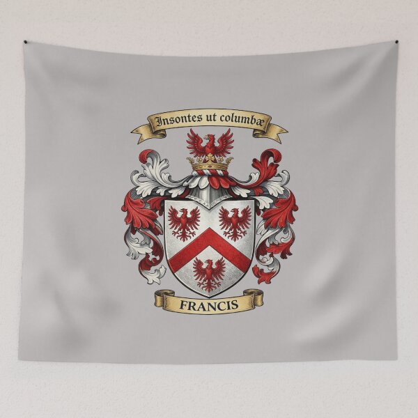 Item preview, The Francis Family Coat of Arms designed and sold by BagTown Clans.