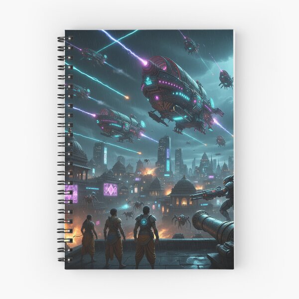 Item preview, Cyberpunk Indian Battle designed and sold by VirtualRealPicture.