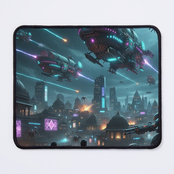 Item preview, Cyberpunk Indian Battle designed and sold by VirtualRealPicture.