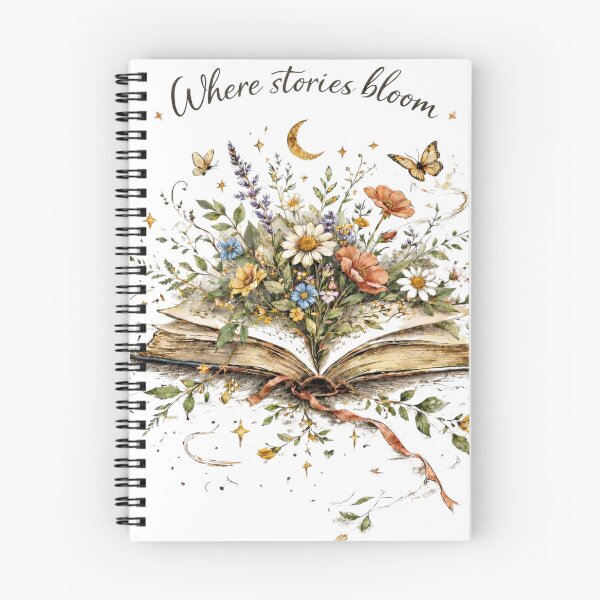 Item preview, Where stories bloom Magic book designed and sold by Dennis' Creative Corner.