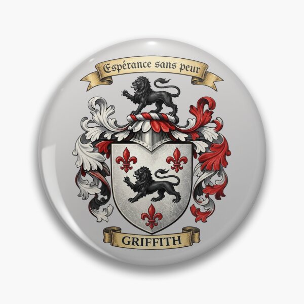 Item preview, The Griffith Family Coat of Arms designed and sold by BagTown Clans.