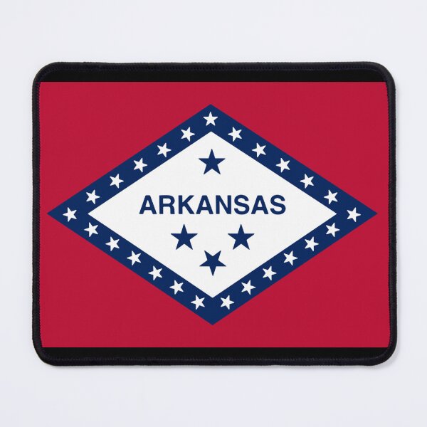 Item preview, Arkansas State Flag – Bold Red Diamond Natural State Patriotic Graphic designed and sold by American Spirit.