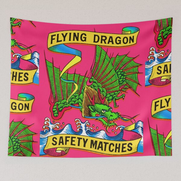 Item preview, Flying Dragon Safety Matches designed and sold by Corinne Alexa Jackson.