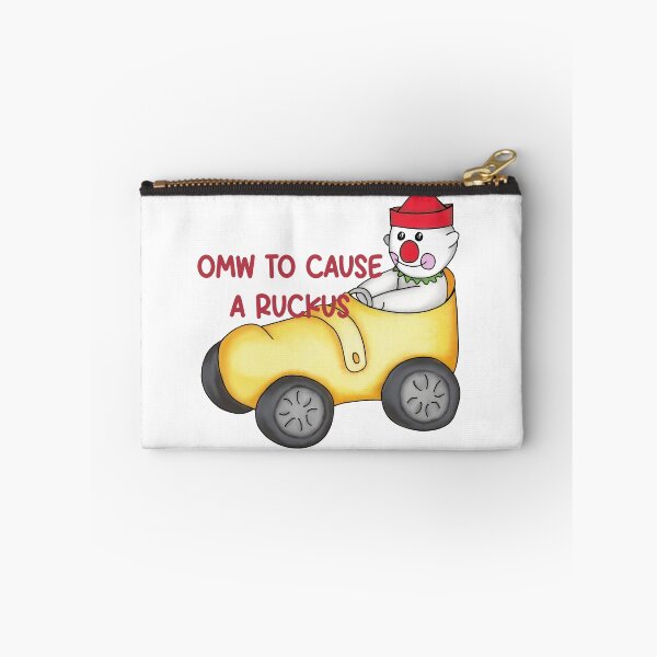 Item preview, omw to cause a ruckus - toy clown driving a shoe designed and sold by thecamillest.