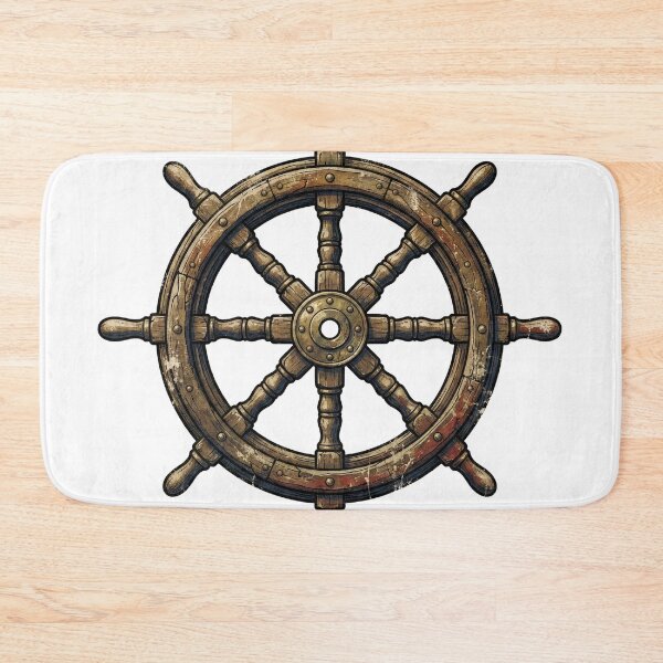 Item preview, Vintage Ship Wheel designed and sold by pictranoosa.