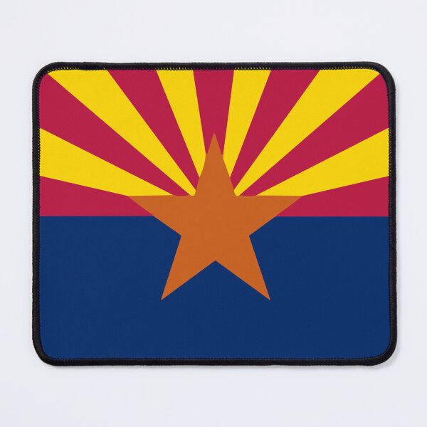 Item preview, Arizona State Flag – Copper Star Desert Sunset Patriotic USA designed and sold by American Spirit.