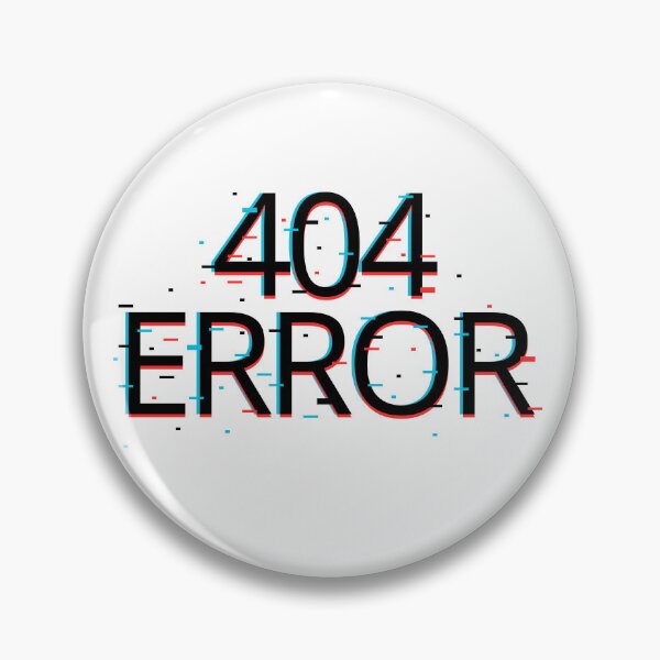 Item preview, 404 Mood – Glitch Error Statement Design designed and sold by Inkae Studio.