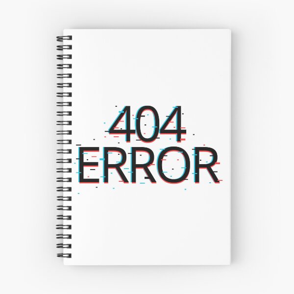 Item preview, 404 Mood – Glitch Error Statement Design designed and sold by Inkae Studio.