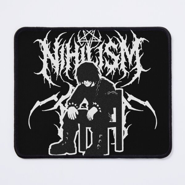 Item preview, Nihilism| Goth Emo Stamp - Dark art designed and sold by DevilPrintArt.