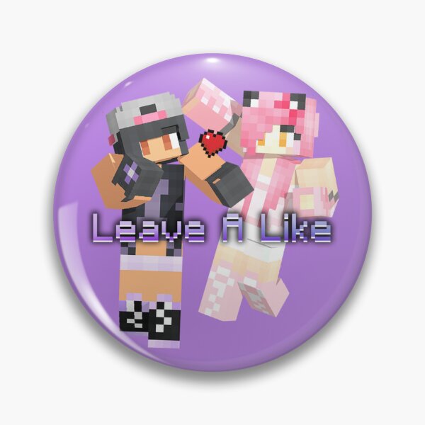 Item preview, Kawaii Chan and Aphmau Leave a Like Sticker Shirt designed and sold by bubbleiel.