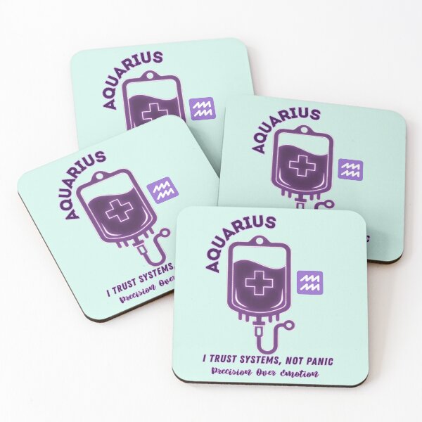 Item preview, Aquarius Nurse print for Medical Staff, Zodiac Gift designed and sold by med-lavender-ee.