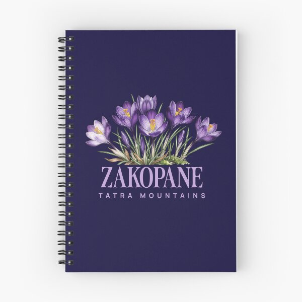Item preview, Zakopane Tatra Mountains Crocus Flower Spring Design designed and sold by LinaValearte.