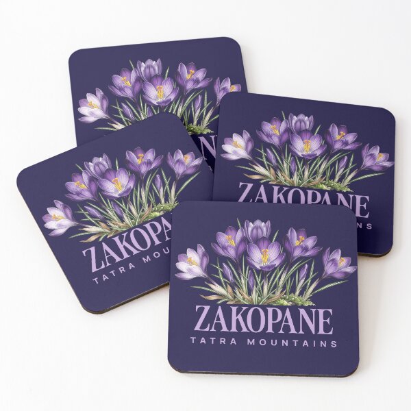 Item preview, Zakopane Tatra Mountains Crocus Flower Spring Design designed and sold by LinaValearte.