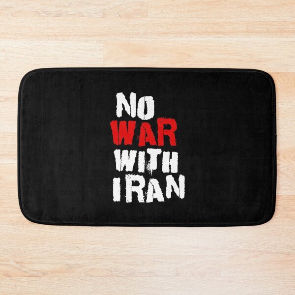 Item preview, No War with Iran designed and sold by Thelittlelord.