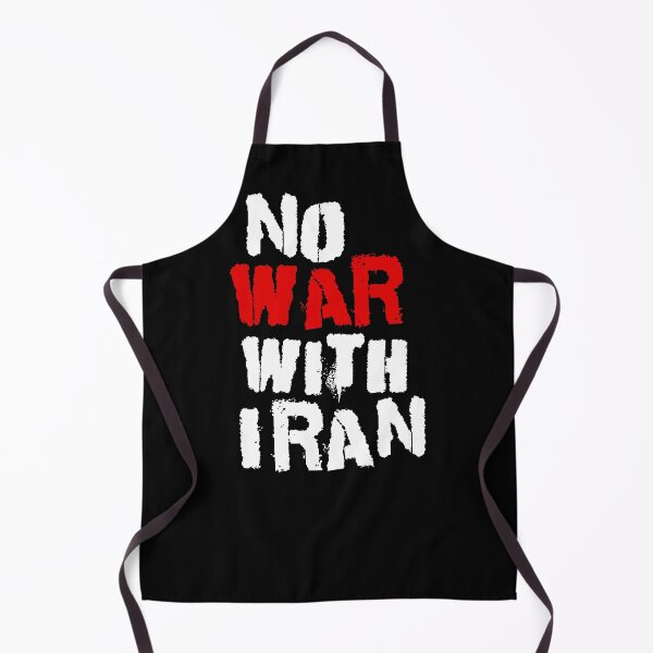 Item preview, No War with Iran designed and sold by Thelittlelord.