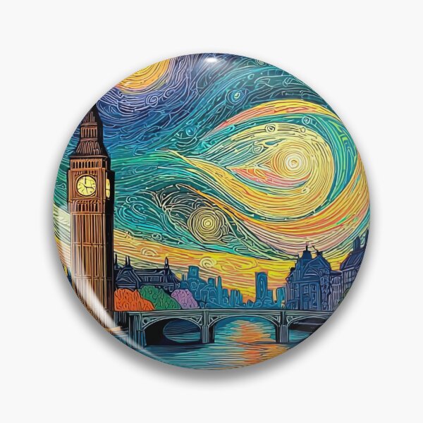 Item preview, MIDNIGHT MAJESTY OVER WESTMINSTER designed and sold by ArtbyRolleen.