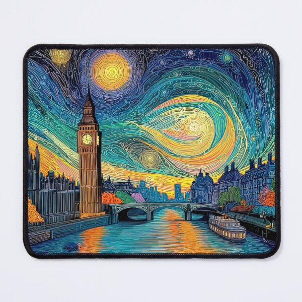 Item preview, MIDNIGHT MAJESTY OVER WESTMINSTER designed and sold by ArtbyRolleen.