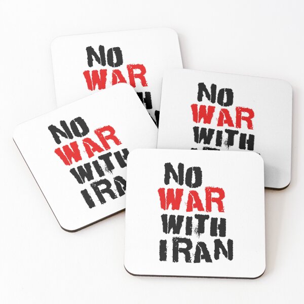 Item preview, No War with Iran designed and sold by Thelittlelord.