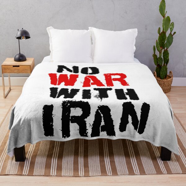 Item preview, No War with Iran designed and sold by Thelittlelord.