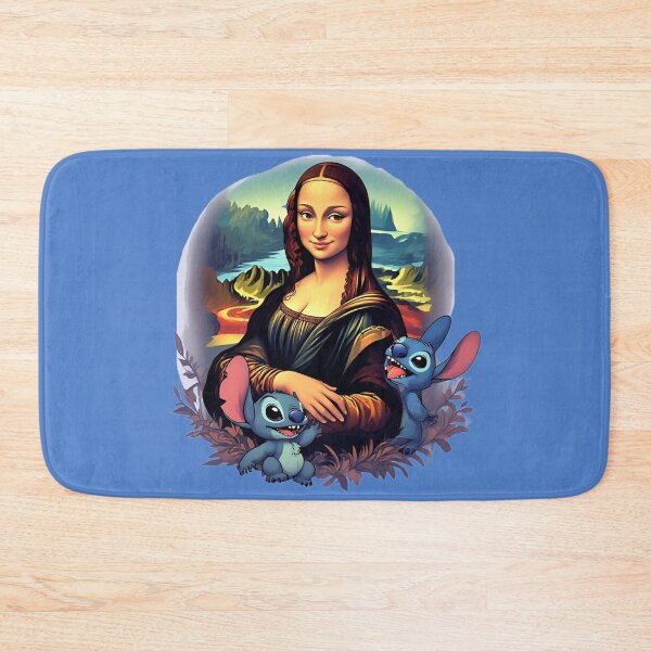 Item preview, Stitch and Mona Lisa. designed and sold by Natalia-Vlad.